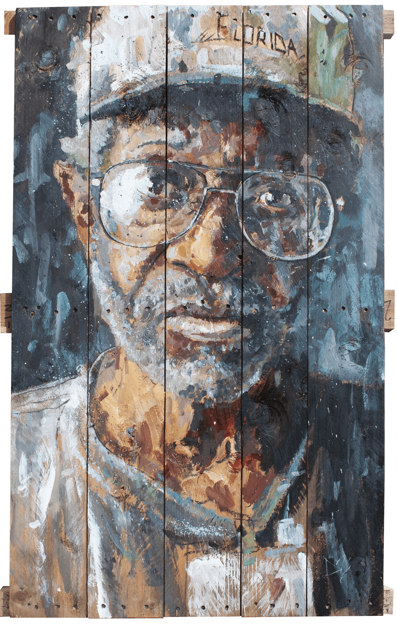 Portrait afro-américain (VENDU) — Loïc David